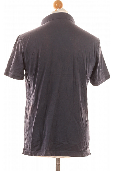 JOOP! Pánské Tričko s Límečkem Modré Second hand Vel. M | JOOP! | obrázek 2