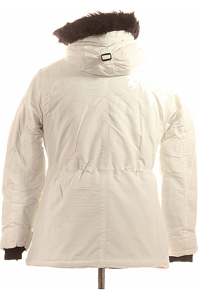 Pánská Bunda Bílá Second hand Vel. M