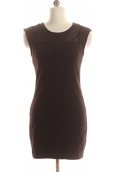 MANGO Pouzdrové šaty  Šaty Černé Vel. M