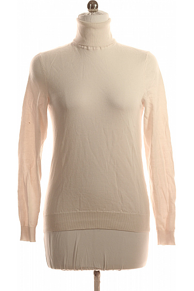 Hugo Boss Dámský Svetr Vlněný Béžový Second hand Vel. M