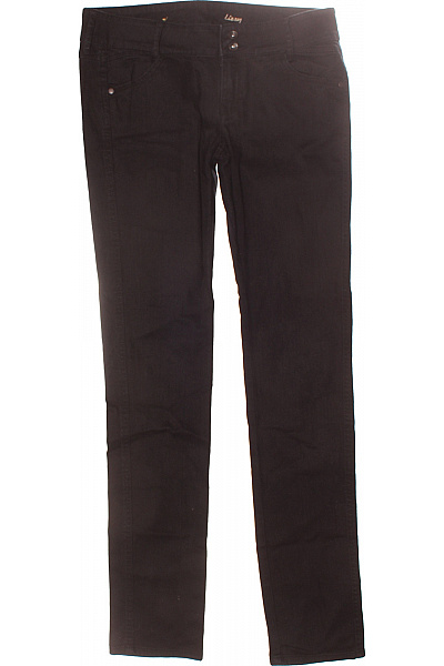 Dámské Kalhoty Rovné Černé MANGO Vel. 38