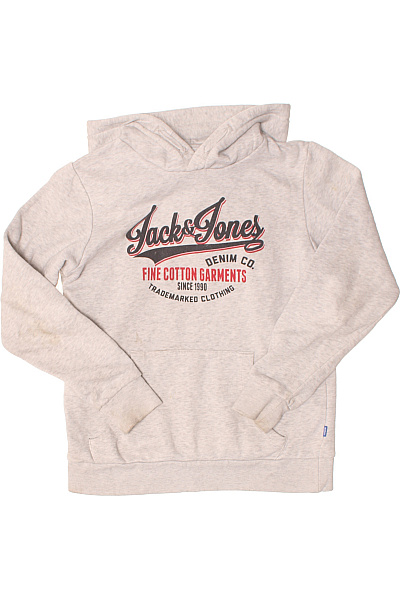 JACK & JONES Chlapecká Mikina Šedá | JACK & JONES | obrázek 2