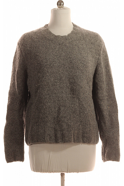 Dámský Svetr Alpacový Šedý Armedangels Vel. M