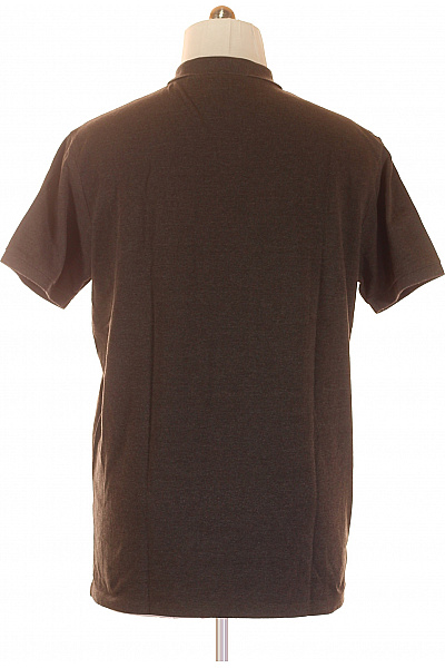 U.S.POLO ASSN. Pánské Tričko s Límečkem Šedé Vel. XXL