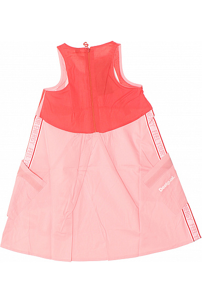 DESIGUAL Dívčí Šaty Růžová