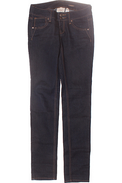 Dámské Džíny Modré MANGO Second Hand Vel. 36