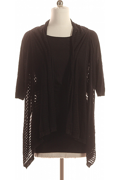  Šaty Pletené Černé ANNE FONTAINE Vel. 40