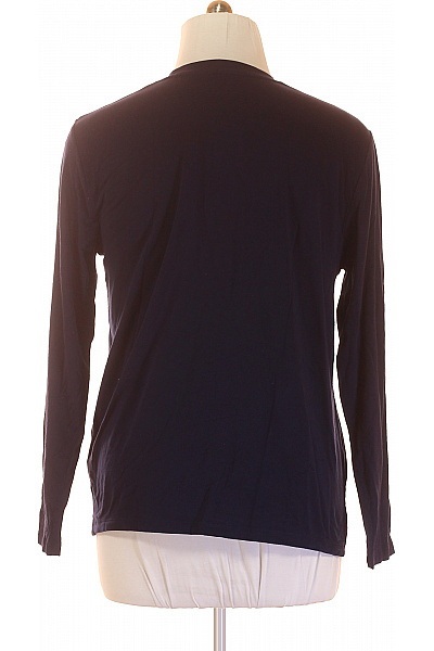 Jednoduché Pánské Tričko Modré Vel. XL