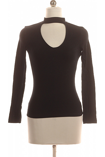 Bershka Dámské Tričko Černé Vel. XS