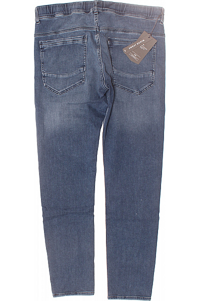 Crocs Pánské Rovné Džíny Polyesterové Modré