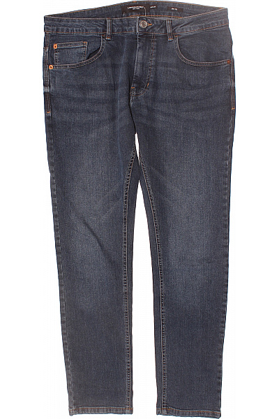 Pánské Rovné Džíny Modré Vel. 33/30