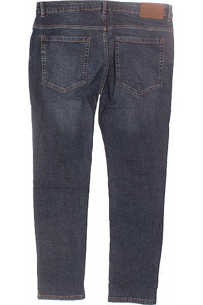 Pánské Rovné Džíny Modré Vel. 33/30