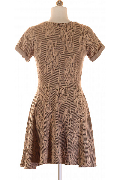  Šaty Pletené Béžové River Island Second hand Vel. 36