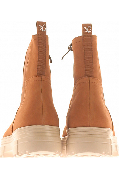 CAPRICE Dámské Boty Kožené Hnědé Vel. 37