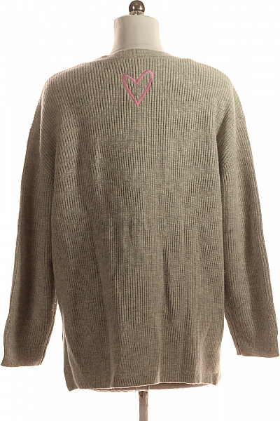 LIEBLINGSSTÜCK Dámský Cardigan Vlněný Šedý Second hand Vel. 42