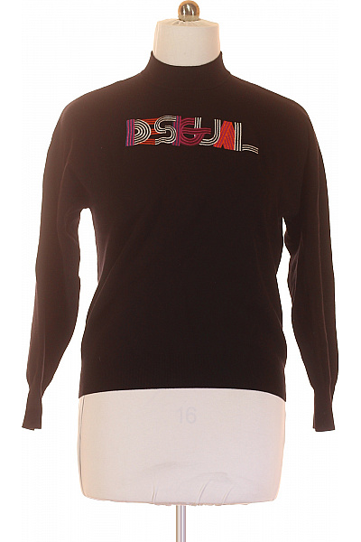 DESIGUAL Dámský Svetr Černý Vel. L