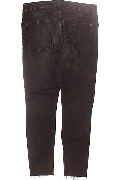 MANGO Dámské Džíny Černé Vel. 38