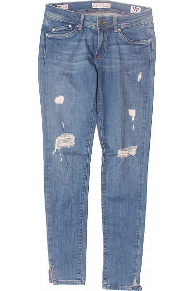 Pepe Jeans Roztrhané Dámské Džíny Modré Vel. 28/32