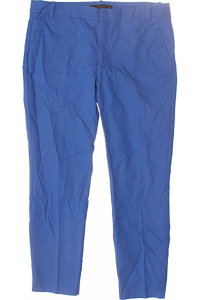 Dámské Chino Kalhoty Modré ZARA Vel. 42