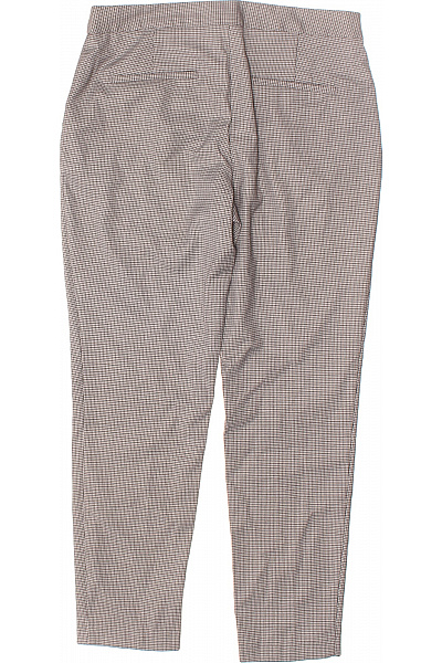 ZARA Dámské Kalhoty Černobílé Second hand Vel. 36