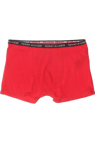 TOMMY HILFIGER Chlapecké Spodní Bavlněné Červené