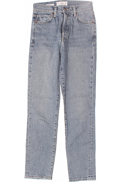 Dámské Džíny Modré MANGO Vel. 32