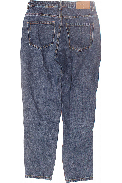 ZARA Boyfriend Dámské Džíny Modré Second hand Vel. 34
