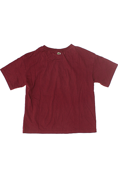 Chlapecké Tričko Vínová LACOSTE Second hand