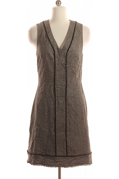 BANANA REPUBLIC Šaty Vlněné Šedé