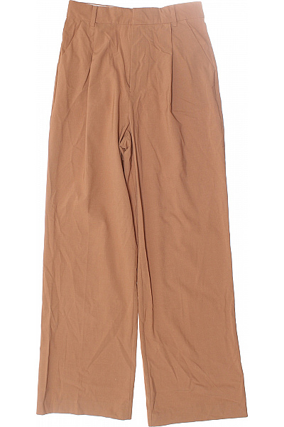 ZARA Dámské Kalhoty s Vysokým Sedem Hnědé Vel. XS | ZARA | obrázek 2