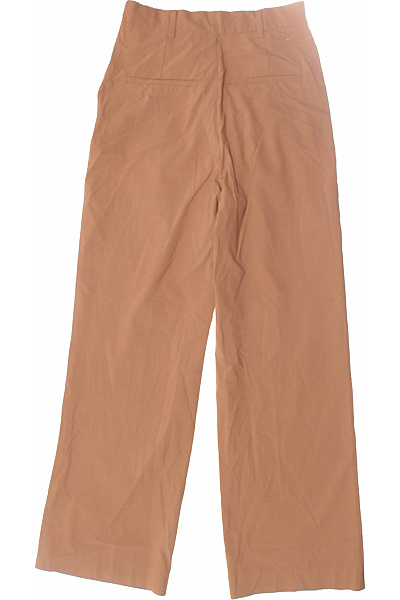 ZARA Dámské Kalhoty s Vysokým Sedem Hnědé Vel. XS | ZARA | obrázek 3