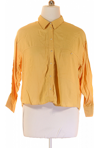 Letní Dámská Košile Žlutá MANGO Vel. L