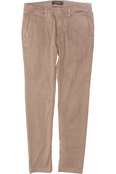 REPLAY Pánské Kalhoty Béžové