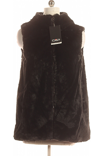 Kratká Dámská Vesta Polyesterová Černá CMP