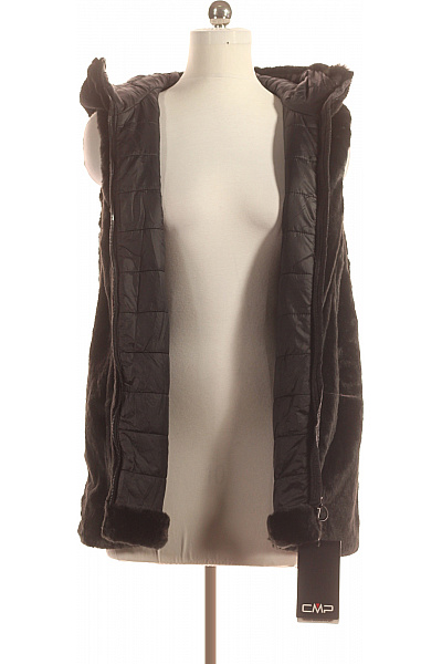 Kratká Dámská Vesta Polyesterová Černá CMP