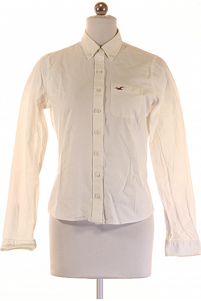 Společenská Dámská Košile Bílá Hollister Vel. S