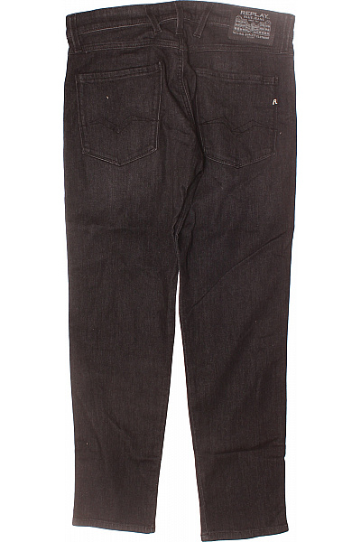 REPLAY Pánské Džíny Černé Vel. 32