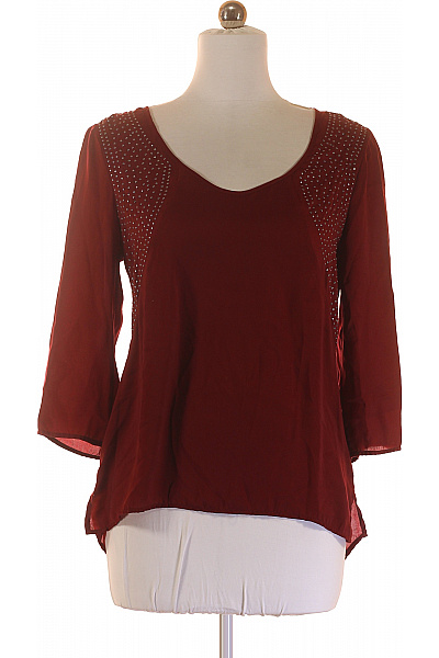 Společenská  Halenka Vínová SAINT TROPEZ Vel. M