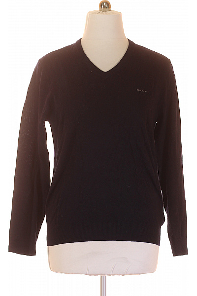 GANT Pánský Svetr Vlněný Modrý Vel. XL