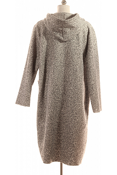 Dámský Kabát Šedý