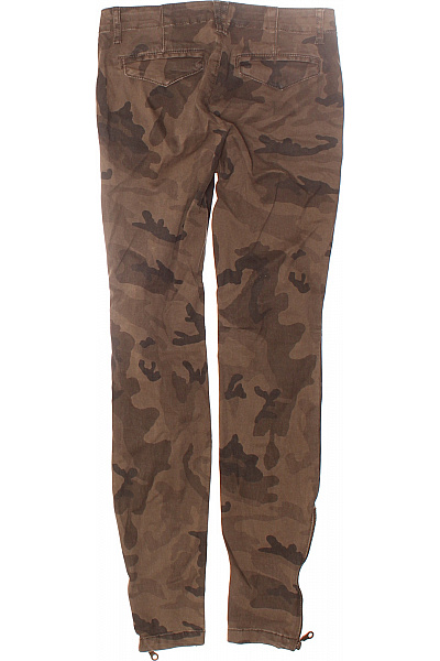 ZARA Dámské Kalhoty Zelené Vel. 34