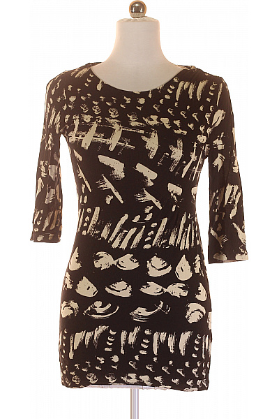 Dámské Tričko s Potiskem Černobílé Next