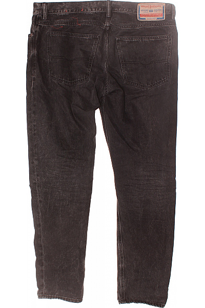 Pánské Rovné Džíny Černé DIESEL Second hand Vel. 36