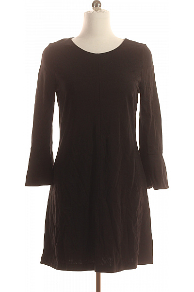 S.OLIVER Tričkové  Šaty Černé Vel. 38