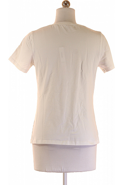 Dámské Tričko Bílé Vel. 38