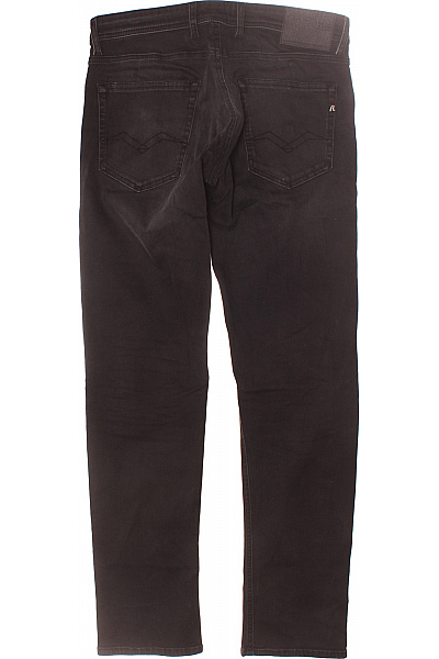 REPLAY Pánské Džíny Černé Second hand Vel. 32/34