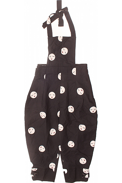 DESIGUAL Dámské Kalhoty Černé Vel. M