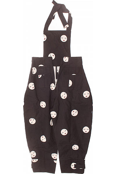 DESIGUAL Dámské Kalhoty Černé Vel. M