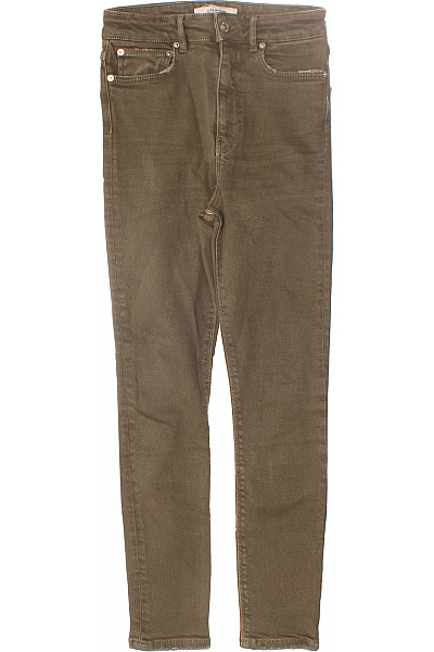 Dámské Džíny Zelené ZARA Vel. 34