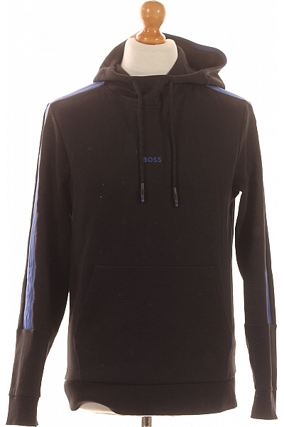 Hugo Boss Pánská Mikina Bez Zapínání Černá Vel. XS